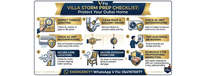 Professional Villa Waterproofing Dubai